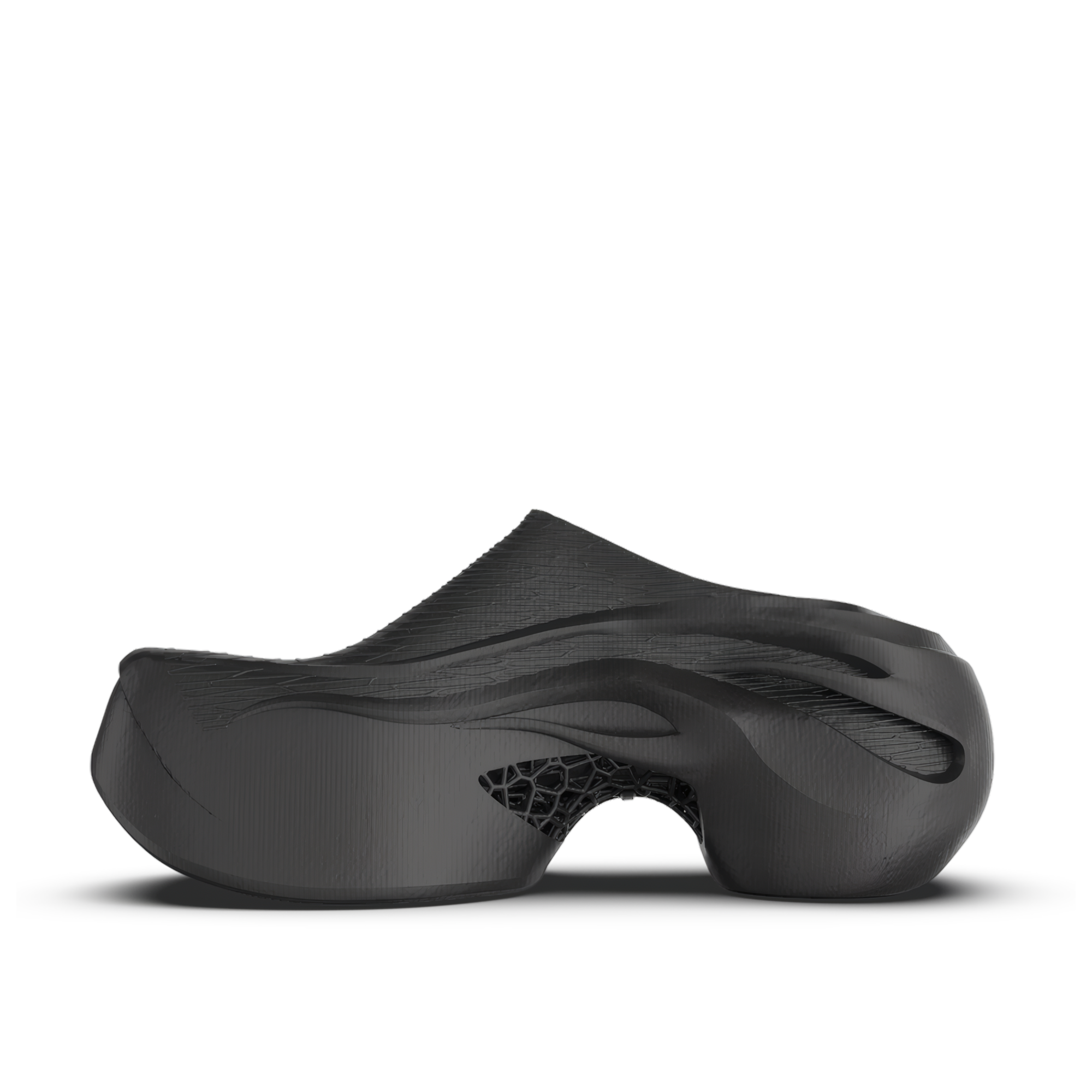 FLAINE MULE CHARCOAL