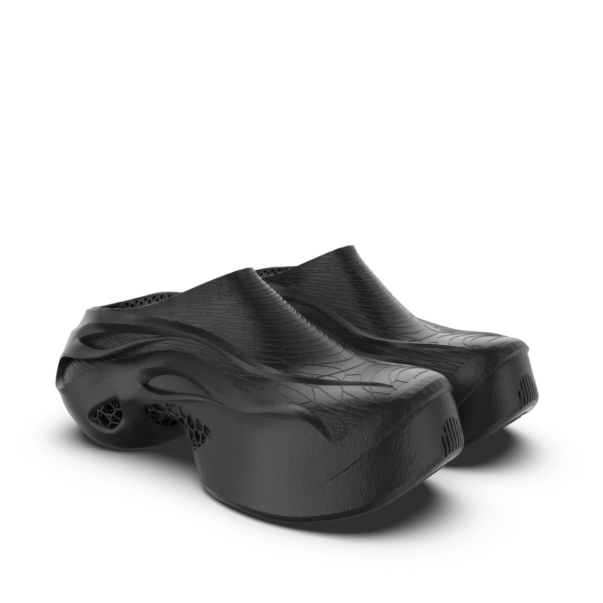 FLAINE MULE CHARCOAL