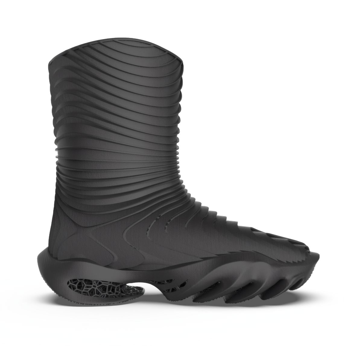 STRATUM FANG HIGH CHARCOAL