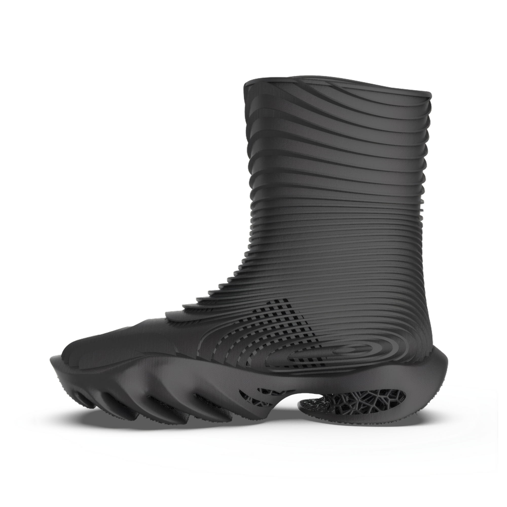STRATUM FANG HIGH CHARCOAL