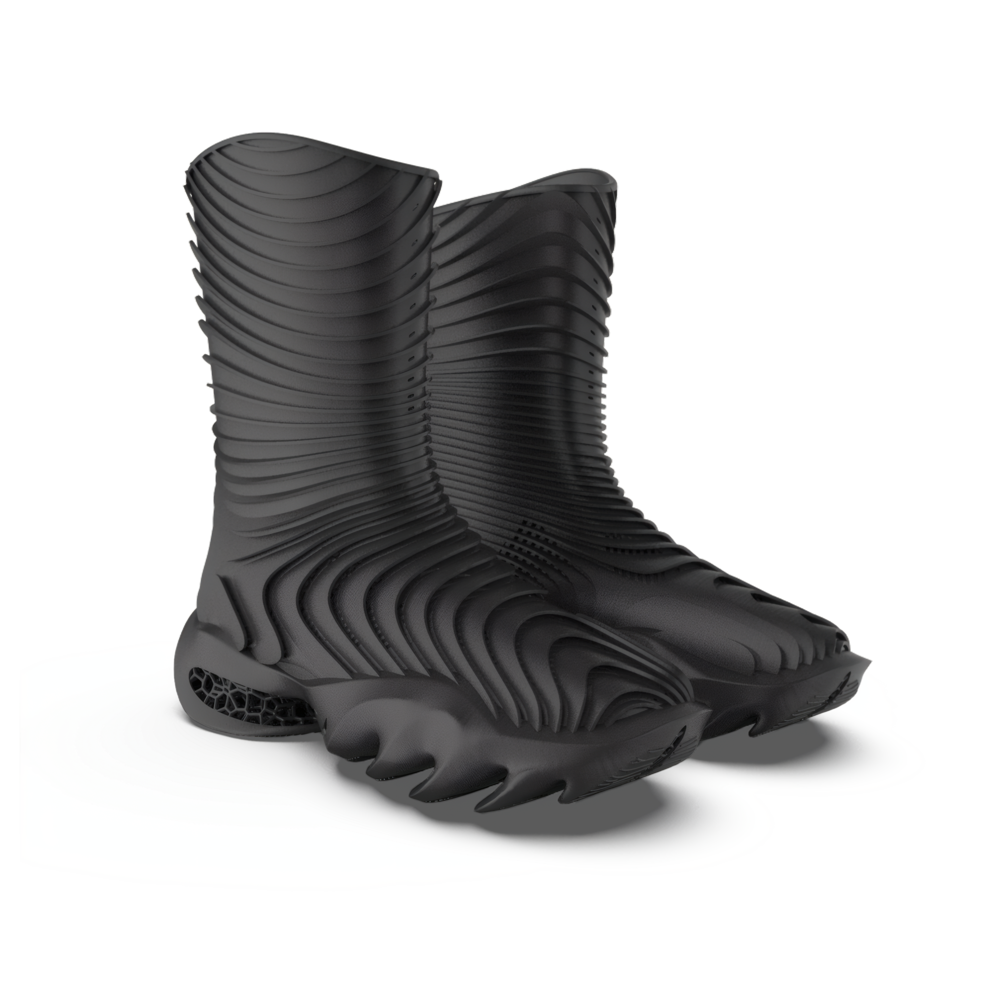 STRATUM FANG HIGH CHARCOAL